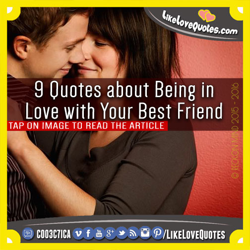 9 Quotes about Being in Love with Your Best Friend
