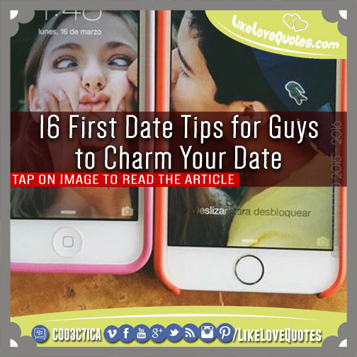 16 First Date Tips for Guys to Charm Your Date