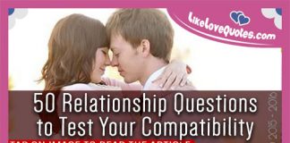 50 Relationship Questions to Test Your Compatibility, likelovequotes.com ,Like Love Quotes