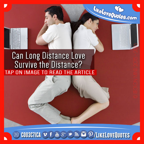Can Long Distance Love Survive the Distance?