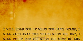I will hold you up when you can't stand, l will wipe away the tears when you cry, I will fight for you when you give up and l will LOVE You Forever and always., likelovequotes.com ,Like Love Quotes