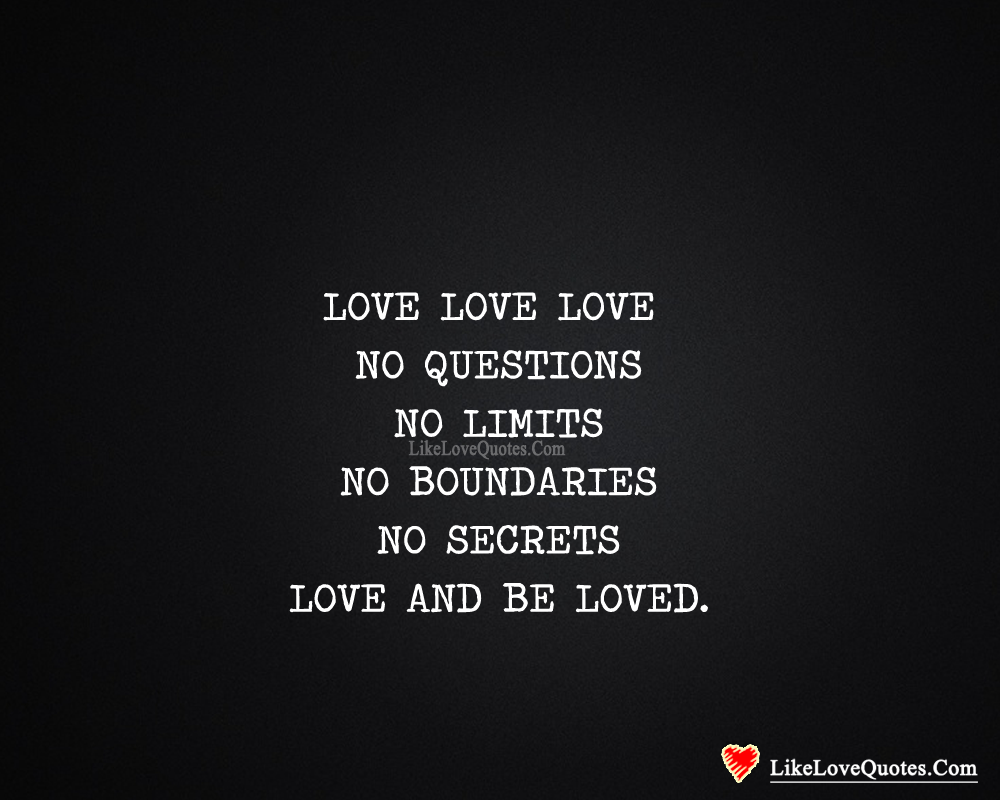Love and be Loved