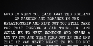 Love is when you take away the feeling of passion and romance in the relationship, likelovequotes.com ,Like Love Quotes