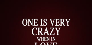 One Is Very Crazy When In Love-likelovequotes, likelovequotes.com ,Like Love Quotes