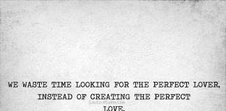 We Waste Time Looking For The Perfect Lover-likelovequotes, likelovequotes.com ,Like Love Quotes