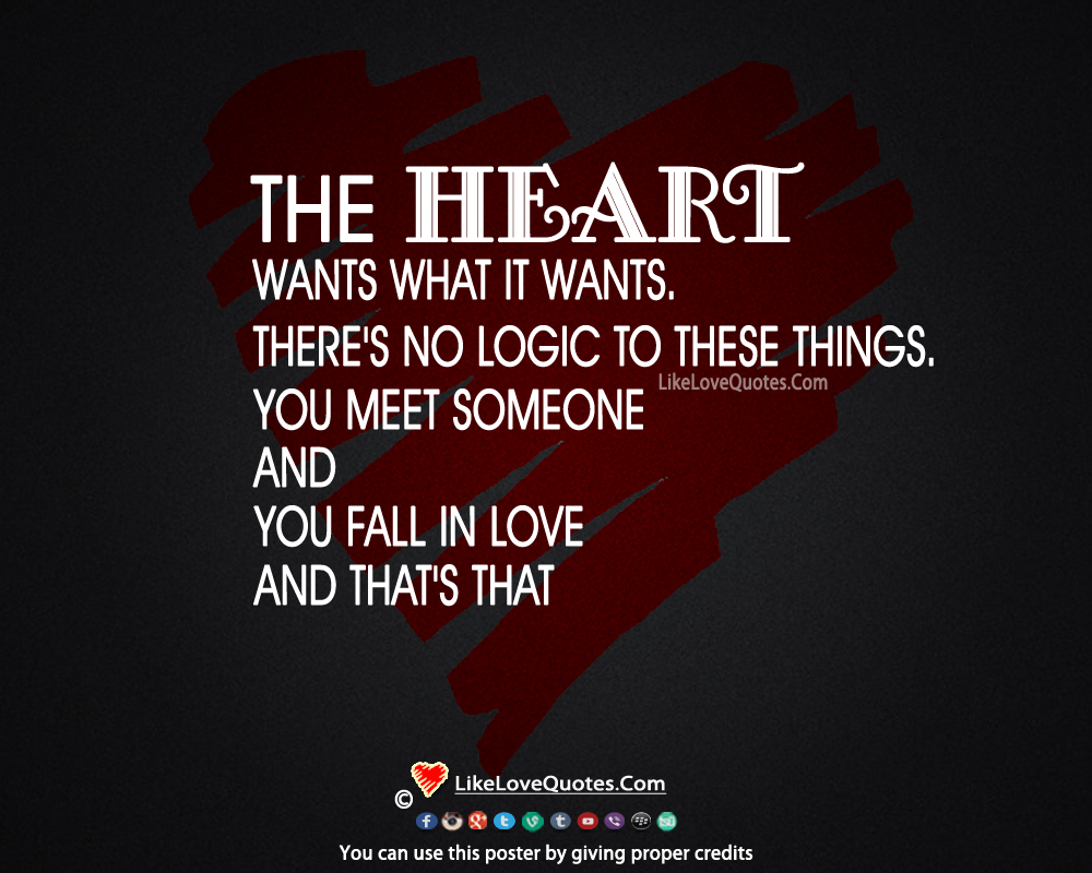 You Meet Someone And You Fall In Love And That's That-likelovequotes