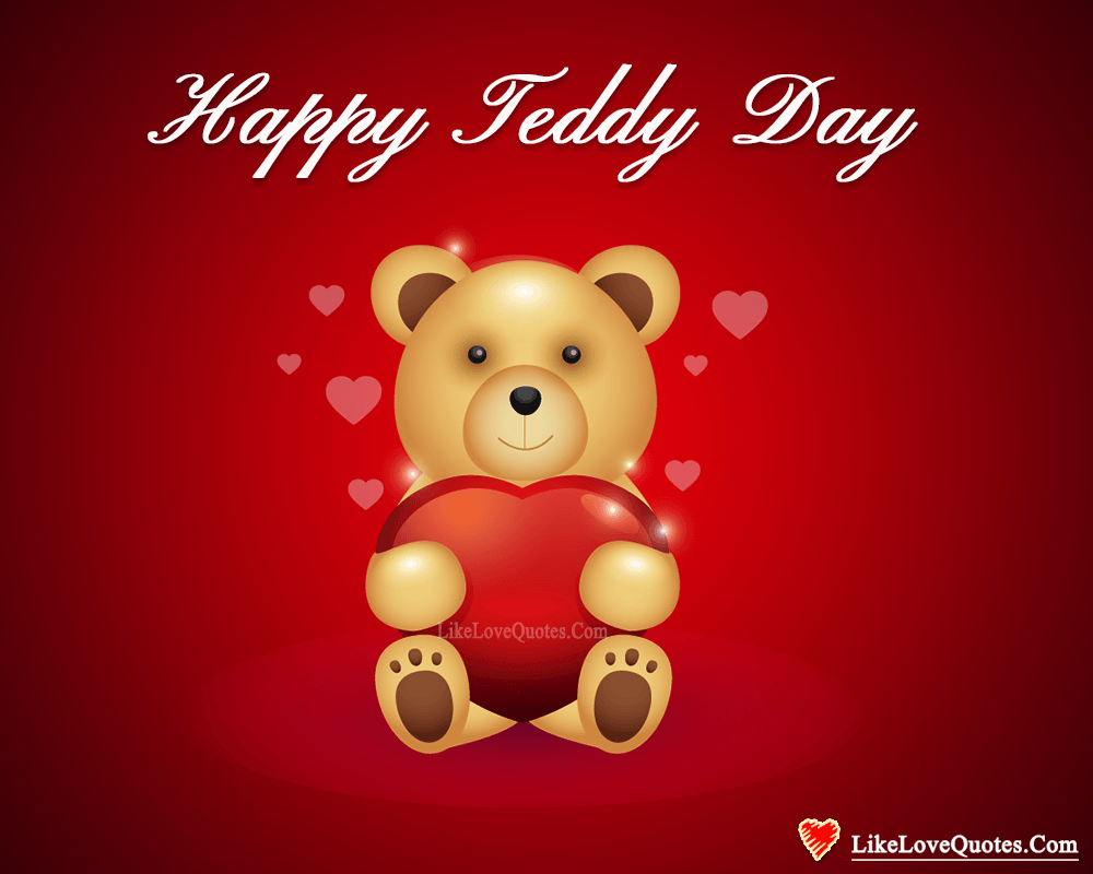 Happy Teddy Day My Sweet Heart-likelovequotes