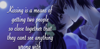 Kissing Is A Means Of Getting Two People Close-likelovequotes, likelovequotes.com ,Like Love Quotes