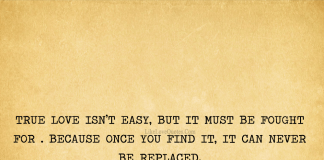 True Love Isn't Easy, It Can Never Be Replaced-likelovequotes, likelovequotes.com ,Like Love Quotes