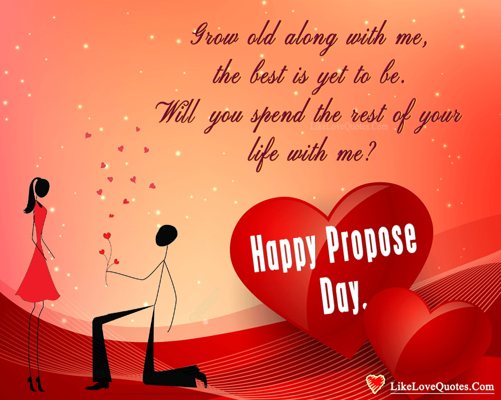 Will You Spend The Rest Of Your Life With Me-likelovequotes