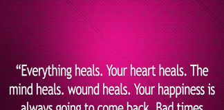 Bad Times Don't last, Everything Heals-likelovequotes, likelovequotes.com ,Like Love Quotes