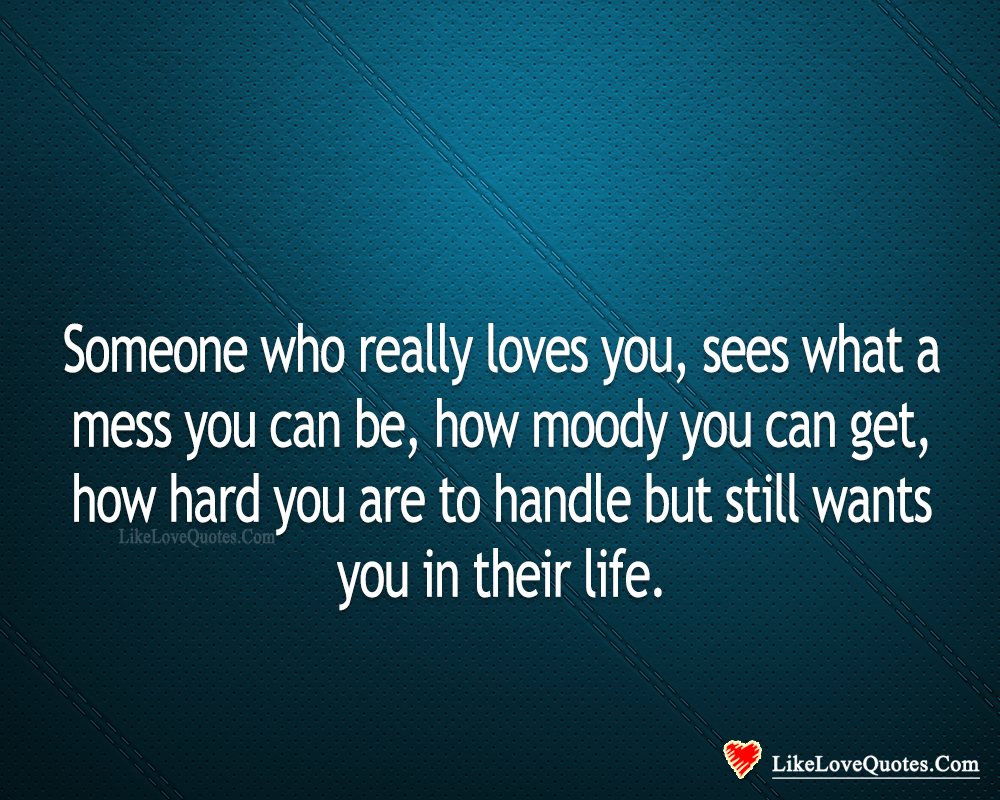 Someone Who Really Loves You-likelovequotes