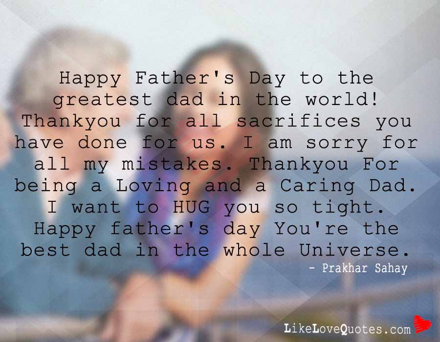 Happy Father's Day to the Greatest Dad in the World!