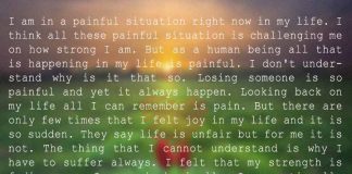 I am in a Painful Situation Right Now in My Life..., likelovequotes.com ,Like Love Quotes