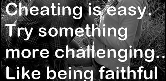 Psychologically Speaking: Why Cheating Is Easier Than Being Faithful