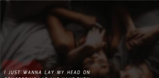 I just wanna lay my head on somebody’s lap and have them play with my hairs till I fall asleep because that’s the sweetest most comforting thing ever.