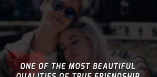 One of the most beautiful qualities of true friendship is to understand and to be understood.