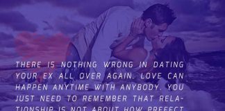 There is nothing wrong in dating your ex all over again