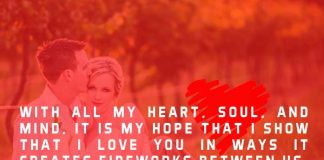 With all My Heart, Soul, and Mind, it is My Hope
