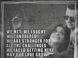 May our love grow stronger the more Christmas seasons we spend together.