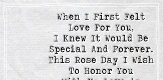 I Knew It Would Be Special And Forever -likelovequotes