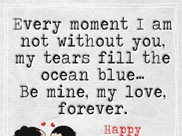Every Moment I Am Not Without You -likelovequotes