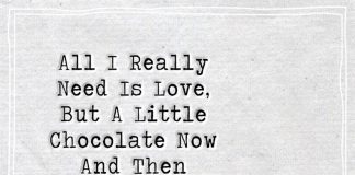 Little Chocolate Now And Then Doesn't Hurt-likelovequotes