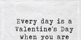 Every day is a Valentine's Day when you are in the right relationship -likelovequotes