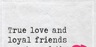 True love and loyal friends are two of the hardest things to find -likelovequotes