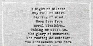 A night of silence -likelovequotes
