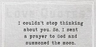 I couldn't stop thinking about you-likelovequotes