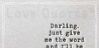Just give me the word -likelovequotes.com