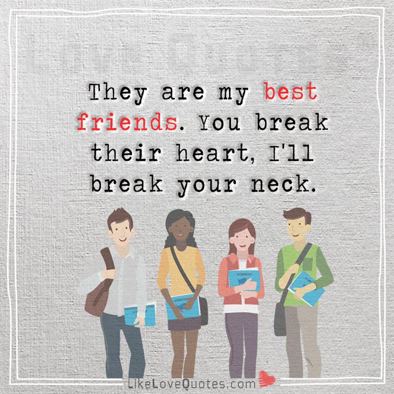 They are my best friends -yourlovequotes.com
