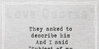 They asked to describe him-likelovequotes.com