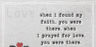 When I found my faith you were there-likelovequotes.com