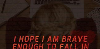 Brave Enough To Fall In Love Again-likelovequotes