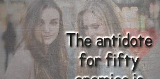 The antidote for fifty enemies is one friend-likelovequotes