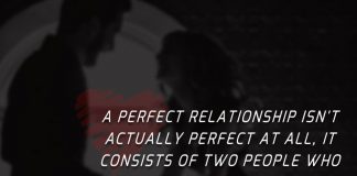 A Perfect Relationship Isn't Actually Perfect -likelovequotes