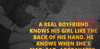 A Real Boyfriend Knows His Girl Like -likelovequotes