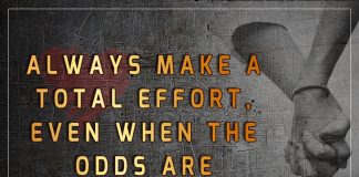 ALWAYS Make A Total Effort -likelovequotes