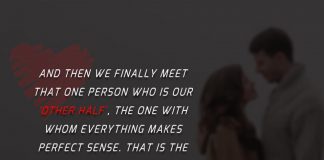 That One Person Who Is Our Other Half -likelovequotes