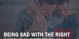 Being Sad With The Right People -likelovequotes
