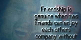 Friendship Is Genuine When Two Friends -likelovequotes