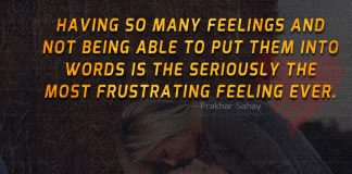 Having So Many Feelings And Not-likelovequotes