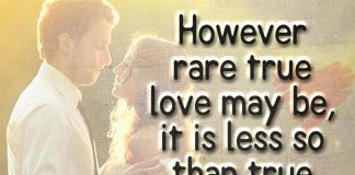 However Rare True Love May Be-likelovequotes