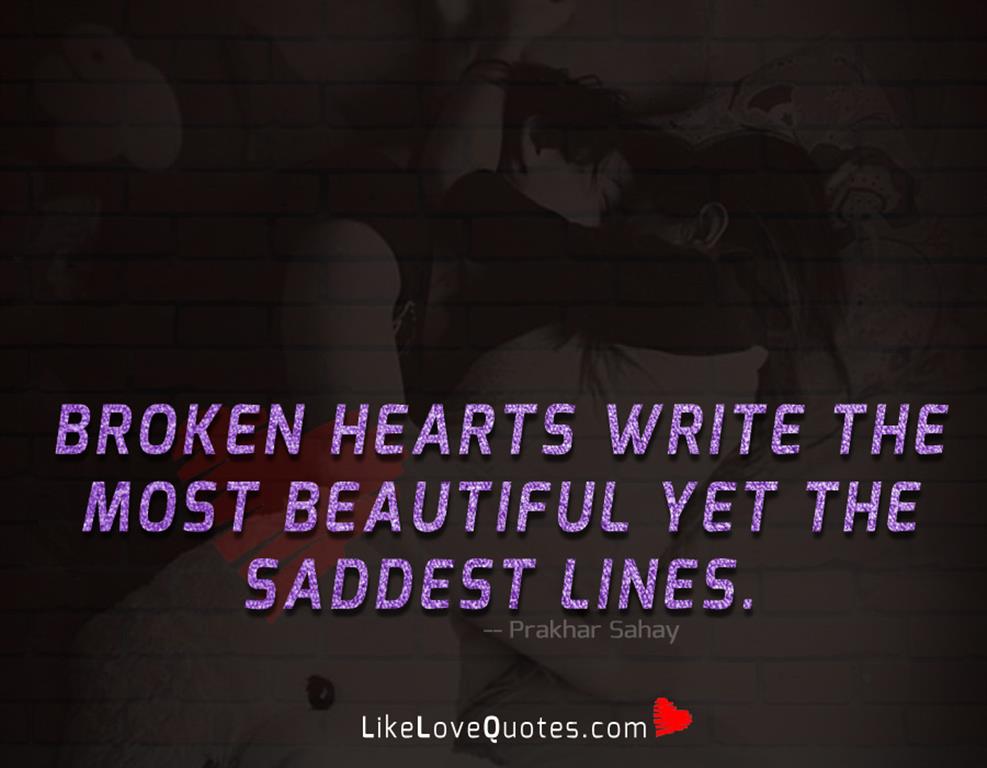 Most Beautiful Yet The Saddest Lines -likelovequotes