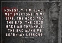 The Good Make Me Thankful -likelovequotes