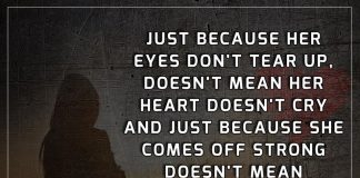 Because Her Eyes Don't Tear Up-likelovequotes