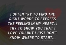 Right Words To Express The Feeling-likelovequotes